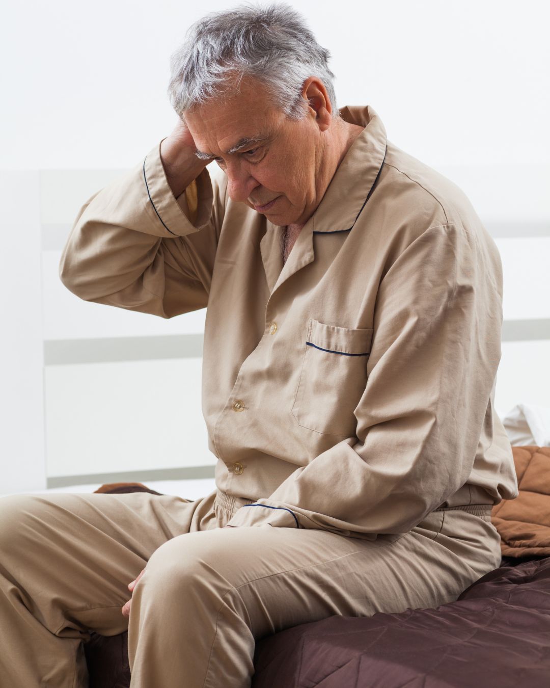Man struggling with blood sugar issues