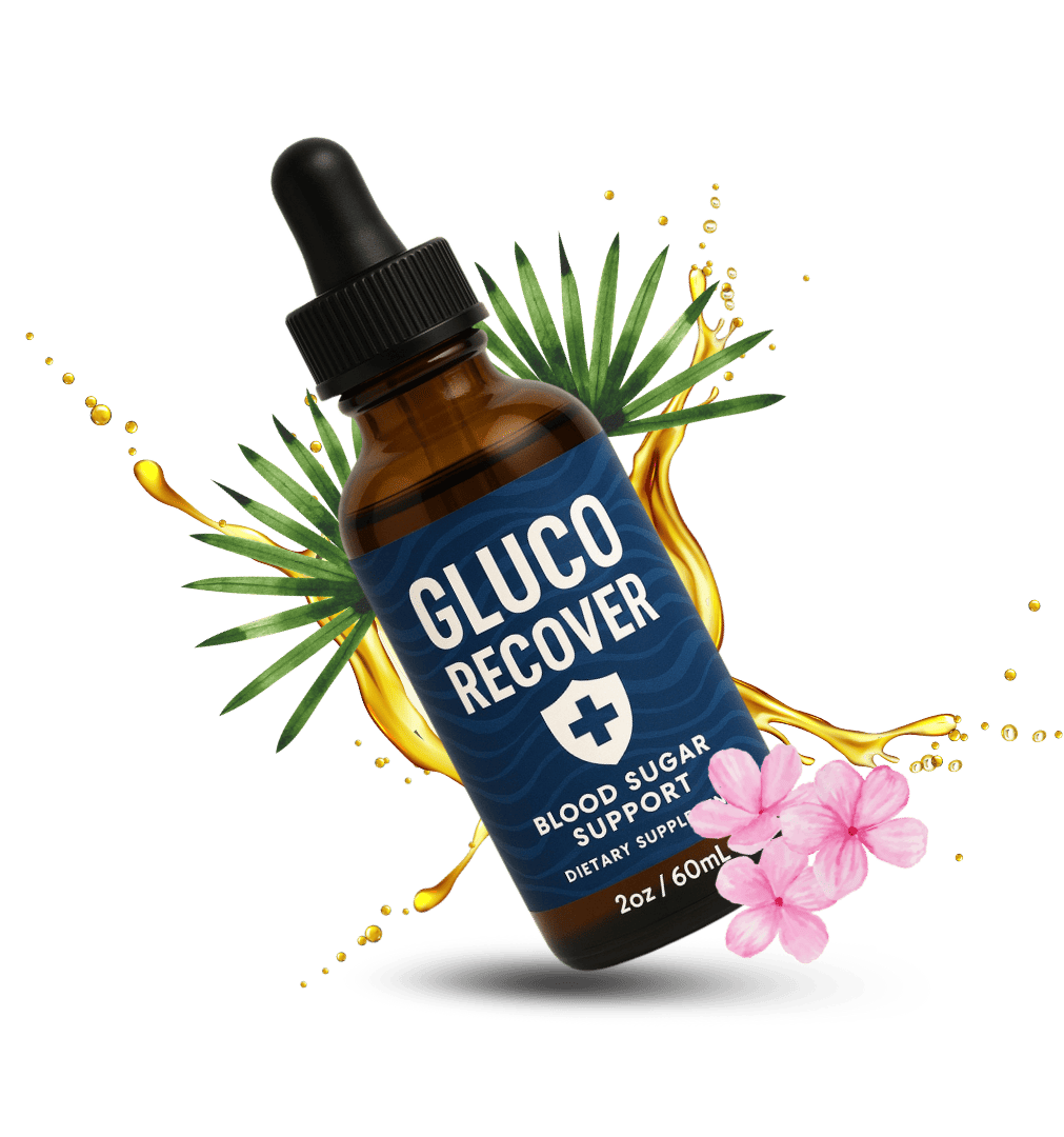 GlucoRecover bottle